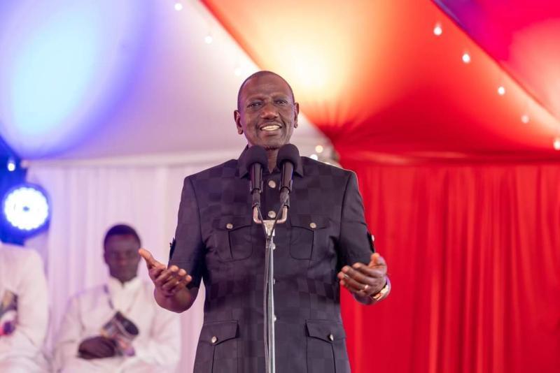 File image of President William Ruto.